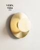 Theia Globe Sconce | Modern Mitolojik Formlu Premium Duvar Apliği