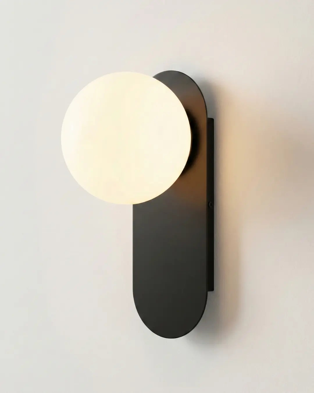 Hare Aplik | Opal Cam Küreli Duvar Apliği