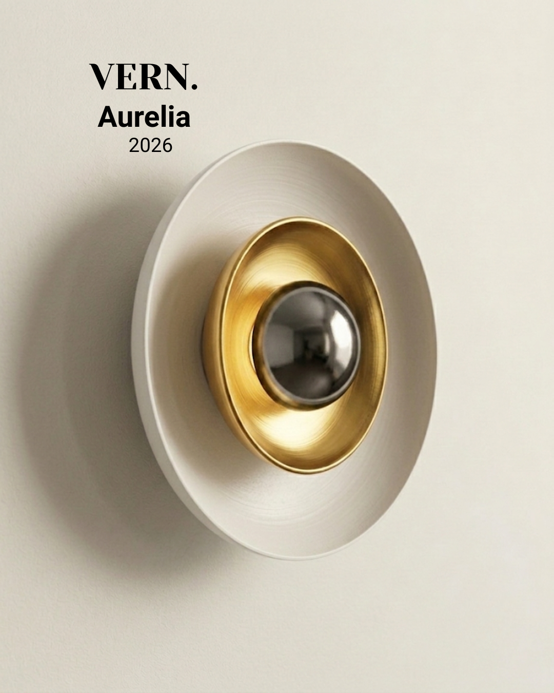 Aurelia Wall Sconce | Katmanlı Işığın Heykelsi Aurası