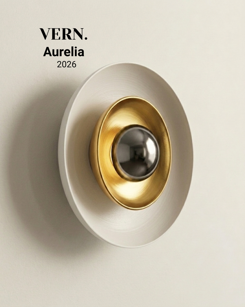 Aurelia Wall Sconce | Katmanlı Işığın Heykelsi Aurası