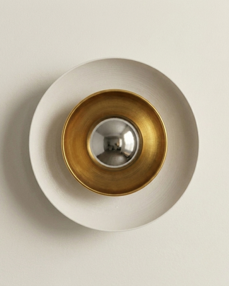 Aurelia Wall Sconce | Katmanlı Işığın Heykelsi Aurası