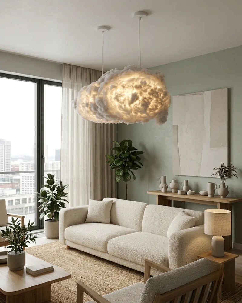 Cloud Pendant Light | Bulut Formlu Tasarım Sarkıt Aydınlatma