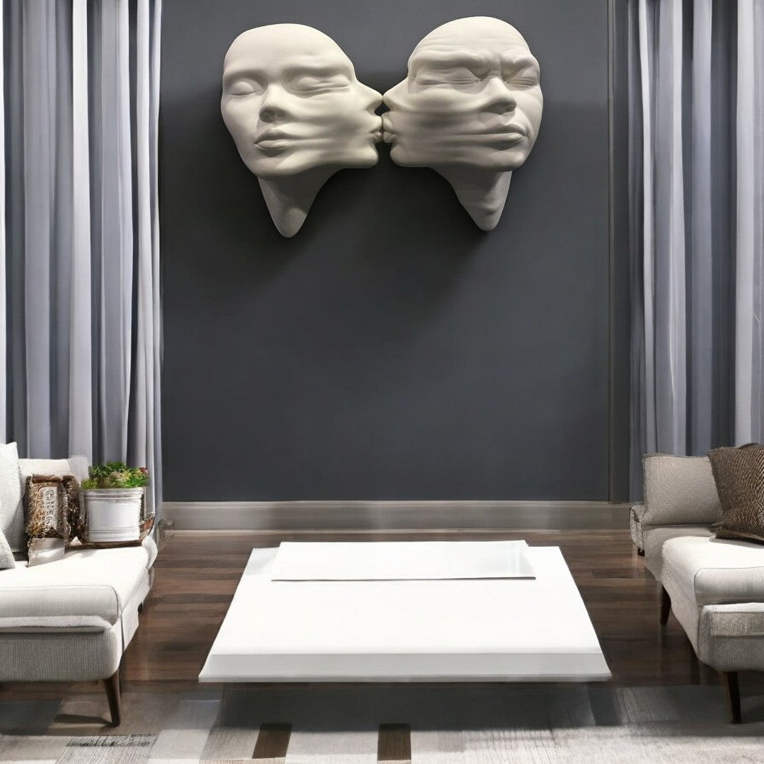 Pride Modern Sanat Duvar Heykeli – Modern Ev Dekorasyon İçin 3D Duvar Heykeli