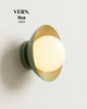 Nua Globe Sconce | Modern Kase Formlu Renkli Duvar Apliği