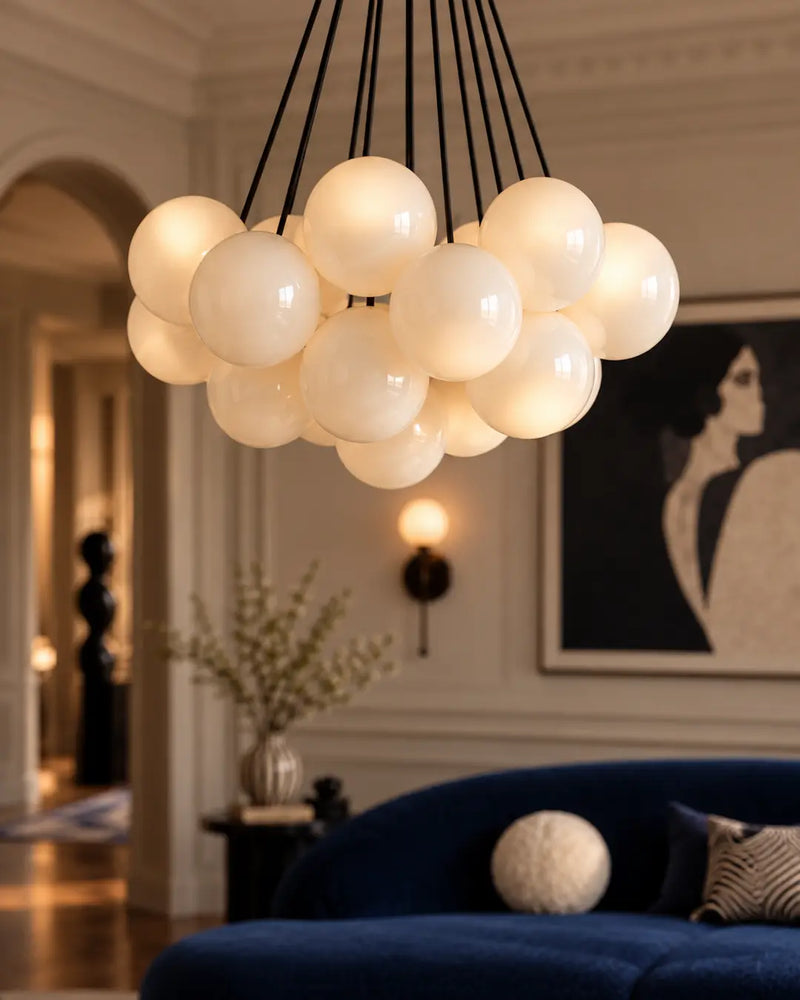 Nuvia Sphere Pendant Chandelier – Living Room and Dining Table Lighting