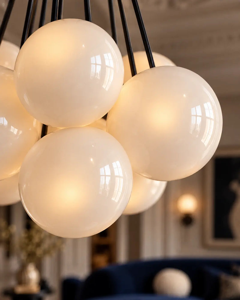 Nuvia Sphere Pendant Chandelier – Living Room and Dining Table Lighting