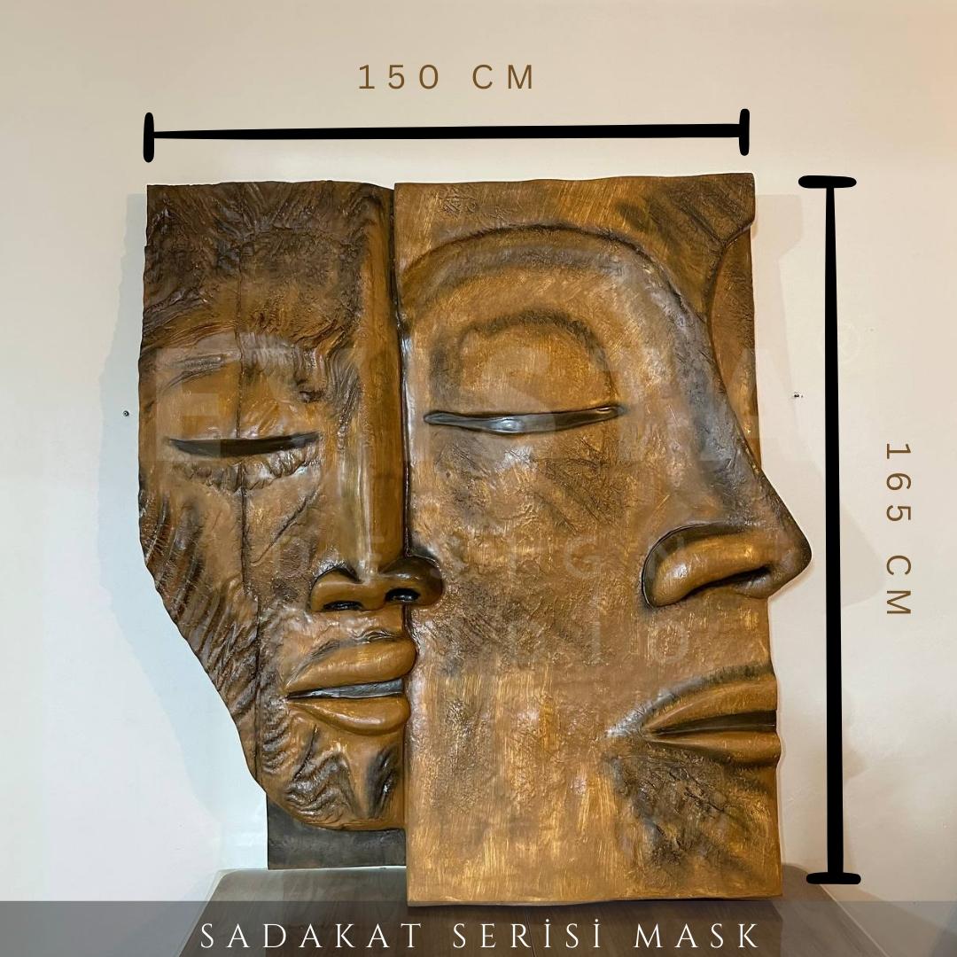 Loyalty Series Bohemian Sculpture – Stunning Artistic Wall Art for Home and Office Decor 165x11x150 cm (65x4x59 inches)