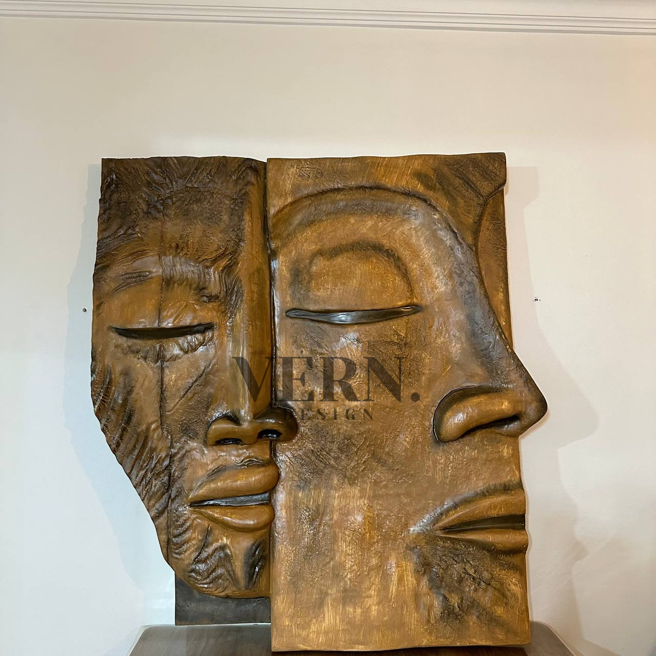 Loyalty Serisi Bohem Duvar Heykeli – Modern Ev Dekorasyon İçin Sanatsal 3D Duvar Heykeli